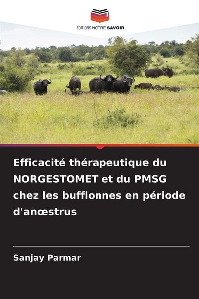 Produktbild: Efficacit&eacute; th&eacute;rapeutique du NORGESTOMET et du PMSG chez les bufflonnes en p&eacute;riode d'an&iquest;strus