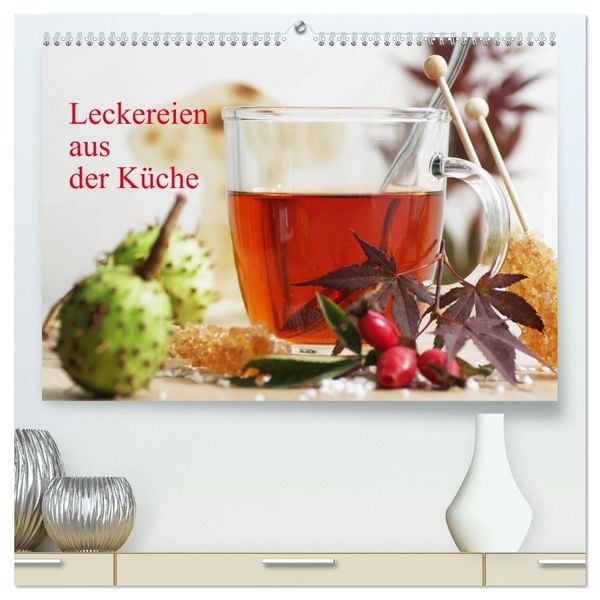 Produktbild: Leckereien aus der K&uuml;che CH - Version (hochwertiger Premium Wandkalender 2026 DIN A2 quer), Kunstdruck in Hochglanz