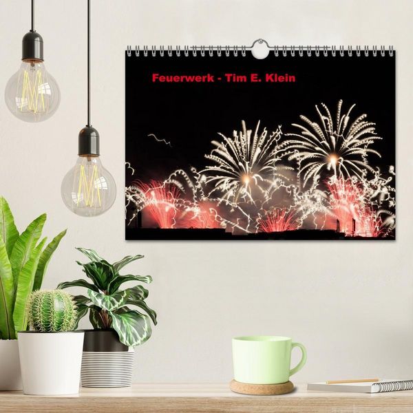Produktbild: Feuerwerk (Wandkalender 2027 DIN A4 quer), CALVENDO Monatskalender