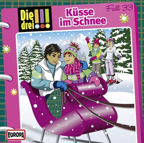 Produktbild: Die drei !!! 33. K&uuml;sse im Schnee (drei Ausrufezeichen)