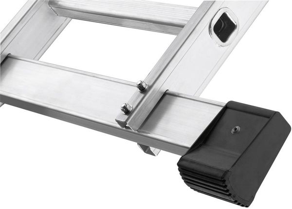 Produktbild: Hailo ProfiStep&reg; combi 7412-037 Aluminium Multifunktionsleiter Arbeitsh&ouml;he (max.): 4.35 m Silber 16.7 kg
