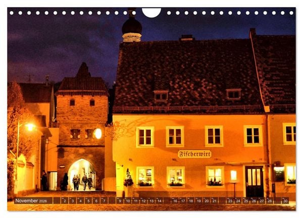 Produktbild: Landsberg am Lech - Die liebenswerte und romantische Stadt am Fluss (Wandkalender 2026 DIN A4 quer), CALVENDO Monatskalender