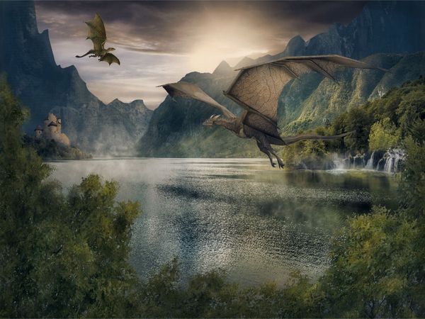 Produktbild: CALVENDO Puzzle Ein Motiv aus dem Kalender Land der Drachen | 1000 Teile Lege-Gr&ouml;&szlig;e 64x48cm Foto-Puzzle f&uuml;r gl&uuml;ckliche Stunden