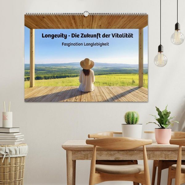 Produktbild: Longevity - Die Zukunft der Vitalit&auml;t (Wandkalender 2027 DIN A2 quer), CALVENDO Monatskalender