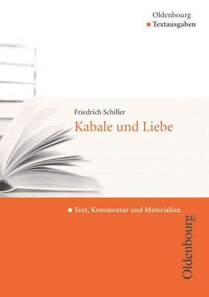 Produktbild: Oldenbourg Textausgaben - Texte, Kommentar und Materialien