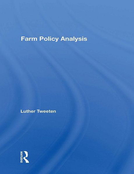 Produktbild: Farm Policy Analysis