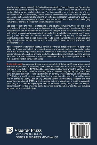 Produktbild: Why Do Investors Act Irrationally? Behavioral Biases of Herding, Overconfidence, and Overreaction
