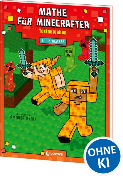 Mathe für Minecrafter - Textaufgaben, Taschenbuch von , Loewe, 9783743205987