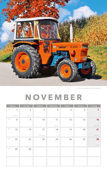 Produktbild: Traktoren Kalender 2027