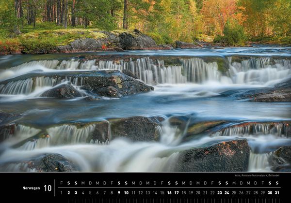 Produktbild: Norwegen Premiumkalender 2027