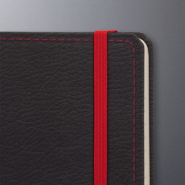 Produktbild: SIGEL CO694 Notizbuch Conceptum, ca. A4, dotted, Hardcover, grau/rot