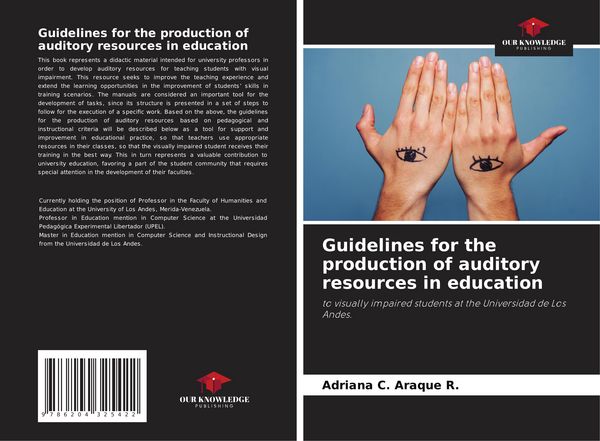 Produktbild: Guidelines for the production of auditory resources in education