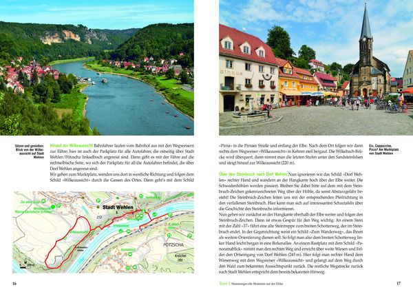 Produktbild: Wandertouren f&uuml;r Langschl&auml;fer S&auml;chsische Schweiz
