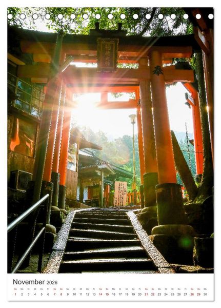 Produktbild: Japan - Die spannende Insel im Pazifik. (Tischkalender 2026 DIN A5 hoch), CALVENDO Monatskalender