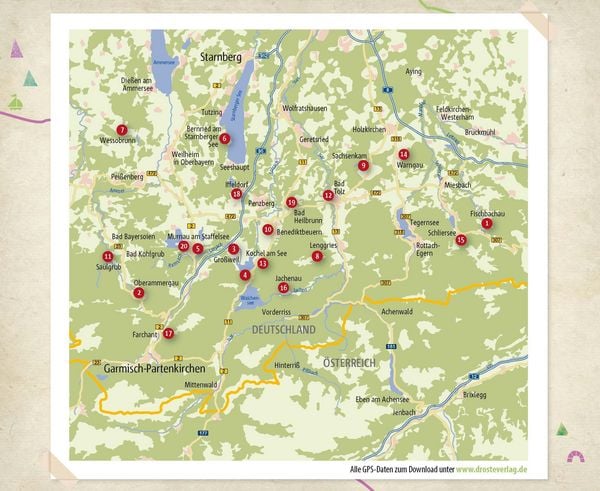 Produktbild: Bayerische Voralpen. Wandern f&uuml;r die Seele