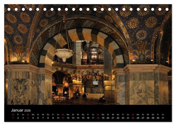 Produktbild: Orte des Glaubens (Tischkalender 2026 DIN A5 quer), CALVENDO Monatskalender