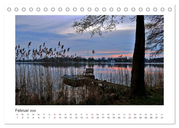 Produktbild: Lichtzauber 2026 (Tischkalender 2026 DIN A5 quer), CALVENDO Monatskalender