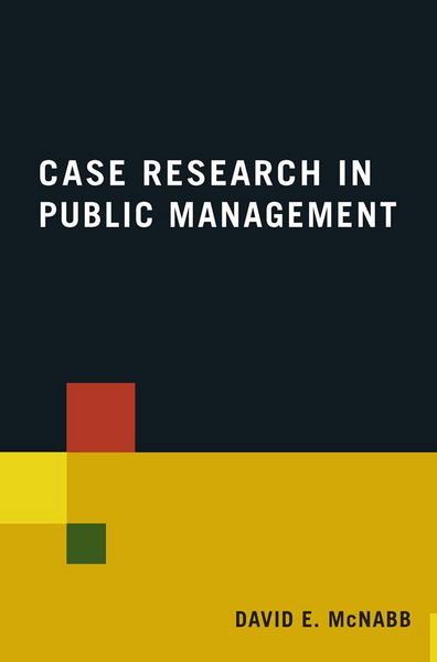 Produktbild: Case Research in Public Management