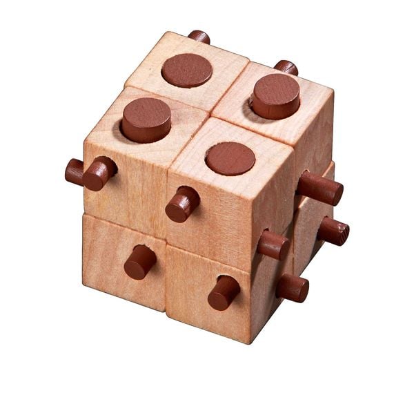 Produktbild: Philos 6922 - Holzpuzzle-Sortiment, mit 10 unterschiedlichen Knobelspielen