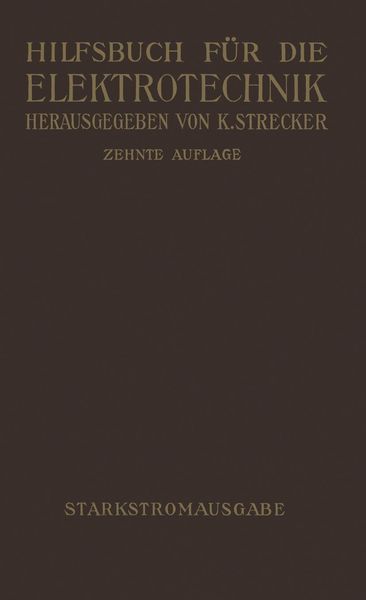 Produktbild: Hilfsbuch f&uuml;r die Elektrotechnik