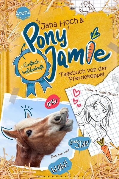 Produktbild: Pony Jamie - Einfach heldenhaft! (1). Tagebuch von der Pferdekoppel