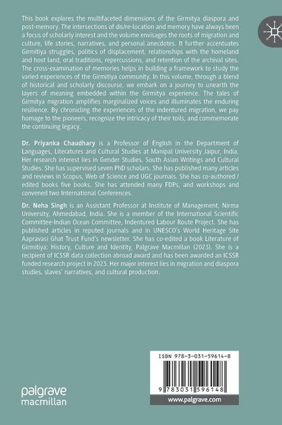 Produktbild: Girmitiya Culture and Memory