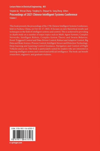Produktbild: Proceedings of 2021 Chinese Intelligent Systems Conference