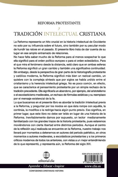 Produktbild: La Reforma Protestante Y La Tradici&iquest;&iquest;n Intelectual Cristiana