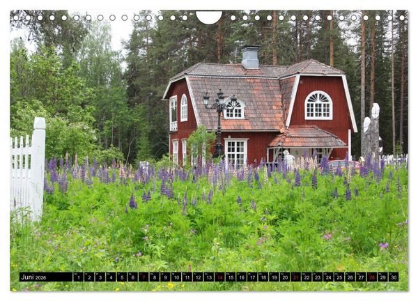 Produktbild: Sommer in Schwedens Lappland (Wandkalender 2026 DIN A4 quer), CALVENDO Monatskalender
