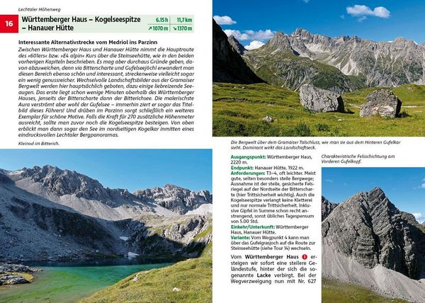 Produktbild: ROTHER Wanderf&uuml;hrer Lechtaler H&ouml;henweg - Verwall-Runde