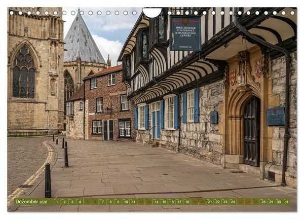 Produktbild: Yorkshire - Dales und Coast (Wandkalender 2026 DIN A4 quer), CALVENDO Monatskalender