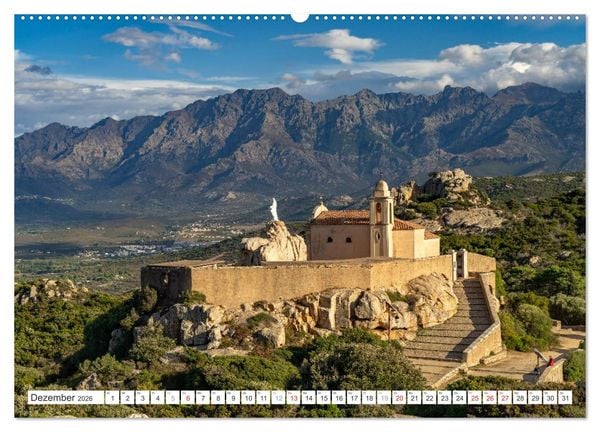 Produktbild: Korsika - Calvi und die Balagne (hochwertiger Premium Wandkalender 2026 DIN A2 quer), Kunstdruck in Hochglanz