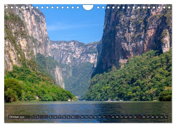 Produktbild: Mexiko, eine Fotoreise (Wandkalender 2026 DIN A4 quer), CALVENDO Monatskalender