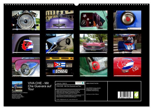Produktbild: VIVA CHE - Mit Che Guevara auf Tour (hochwertiger Premium Wandkalender 2026 DIN A2 quer), Kunstdruck in Hochglanz