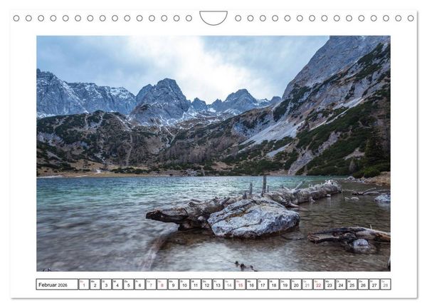 Produktbild: Geheimnisvolle Alpen (Wandkalender 2026 DIN A4 quer), CALVENDO Monatskalender