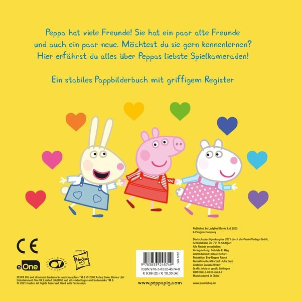 Produktbild: Peppa Pig: Peppa und ihre Freunde