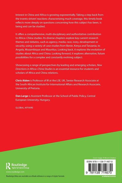 Produktbild: New Directions in Africa-China Studies
