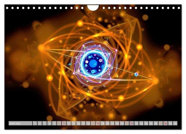 Produktbild: Quantenmechanik von Bits zu Qubits (Wandkalender 2026 DIN A4 quer), CALVENDO Monatskalender