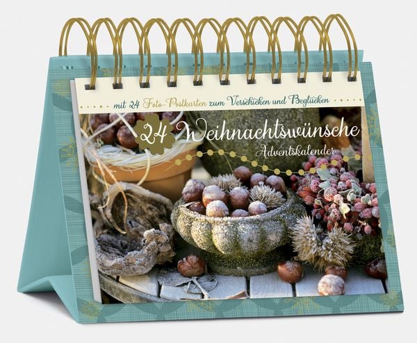 Tisch-Adventskalender '24 Weihnachtswünsche'