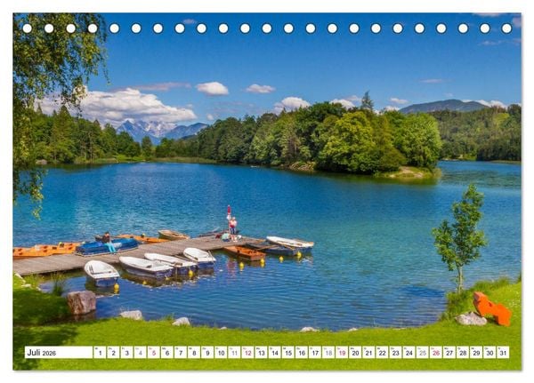 Produktbild: Tiroler Geschichten - Zwischen Innsbruck, Bergen und stillen Seen (Tischkalender 2026 DIN A5 quer), CALVENDO Monatskalender