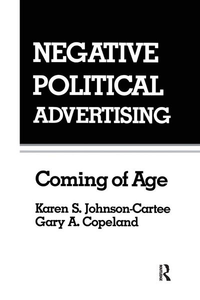 Produktbild: Negative Political Advertising