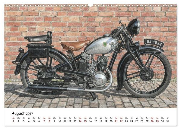 Produktbild: Zeitlose Klassiker im Portr&auml;t (hochwertiger Premium Wandkalender 2027 DIN A2 quer), Kunstdruck in Hochglanz