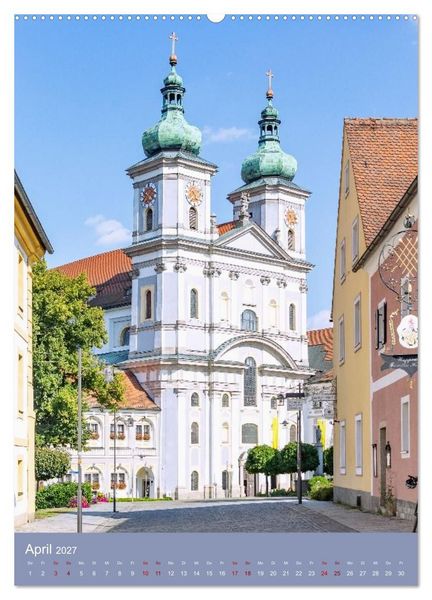 Produktbild: Zeitlose Oberpfalz Impressionen. Sehensw&uuml;rdigkeiten voller Vielfalt (hochwertiger Premium Wandkalender 2027 DIN A2 hoch), Kunstdruck in Hochglanz