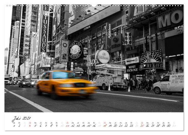 Produktbild: New York &ndash; The Big Apple (hochwertiger Premium Wandkalender 2027 DIN A2 quer), Kunstdruck in Hochglanz