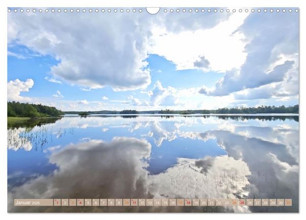 Produktbild: Schweden im Sommer (Wandkalender 2026 DIN A3 quer), CALVENDO Monatskalender