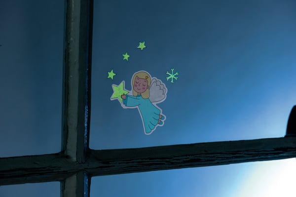 Produktbild: Nachtleuchtendes Fenstersticker-Set