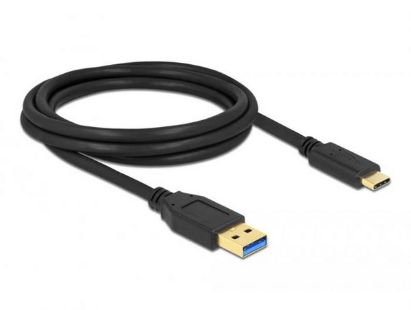 Produktbild: Delock USB 2.0 Adapter [1x USB 3.2 Gen 2 Stecker A​ (USB 3.1) - 1x USB 3.2 Gen 2 Stecker A​ (USB 3.1)] 84004 2 m