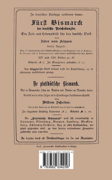 Produktbild: Unser Bismarck