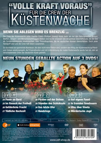 Produktbild: K&uuml;stenwache - Staffel 3 [3 DVDs]