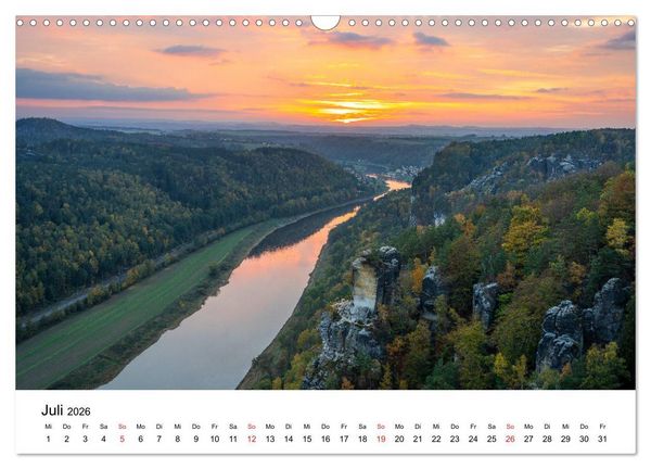 Produktbild: Deutschlands Landschaften - Vom Meer bis zu den Alpen (Wandkalender 2026 DIN A3 quer), CALVENDO Monatskalender